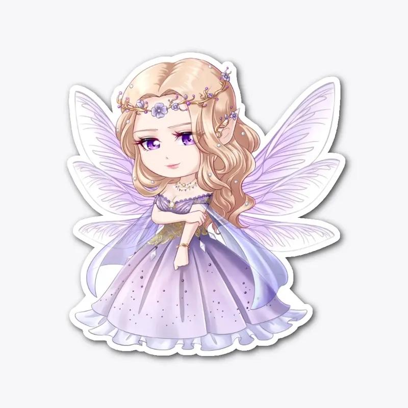 Rose Chibi Sticker